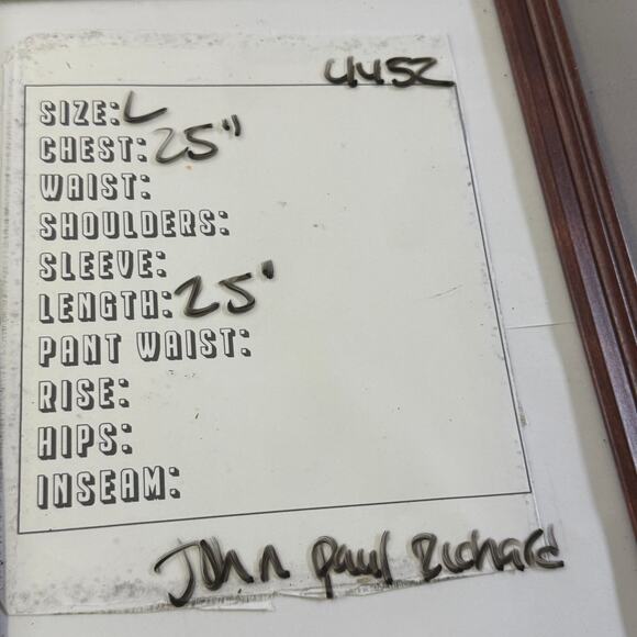 John Paul Richard Summer Sweater Size Large Open Knit Floral V Neck Tassel NEW - Picture 7 of 7